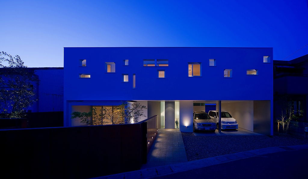 岡山の建築家のデザイン住宅3